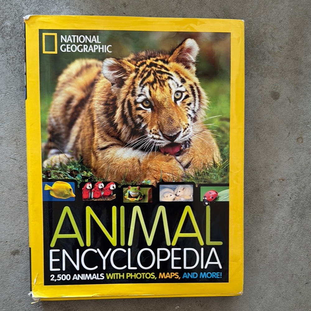 National Geographic Yellow Animal Encyclopedia